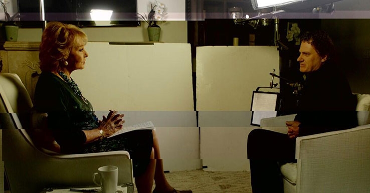 Barbara Walters interviews Peter Rodger