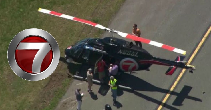 Sky 7 HD after hard landing